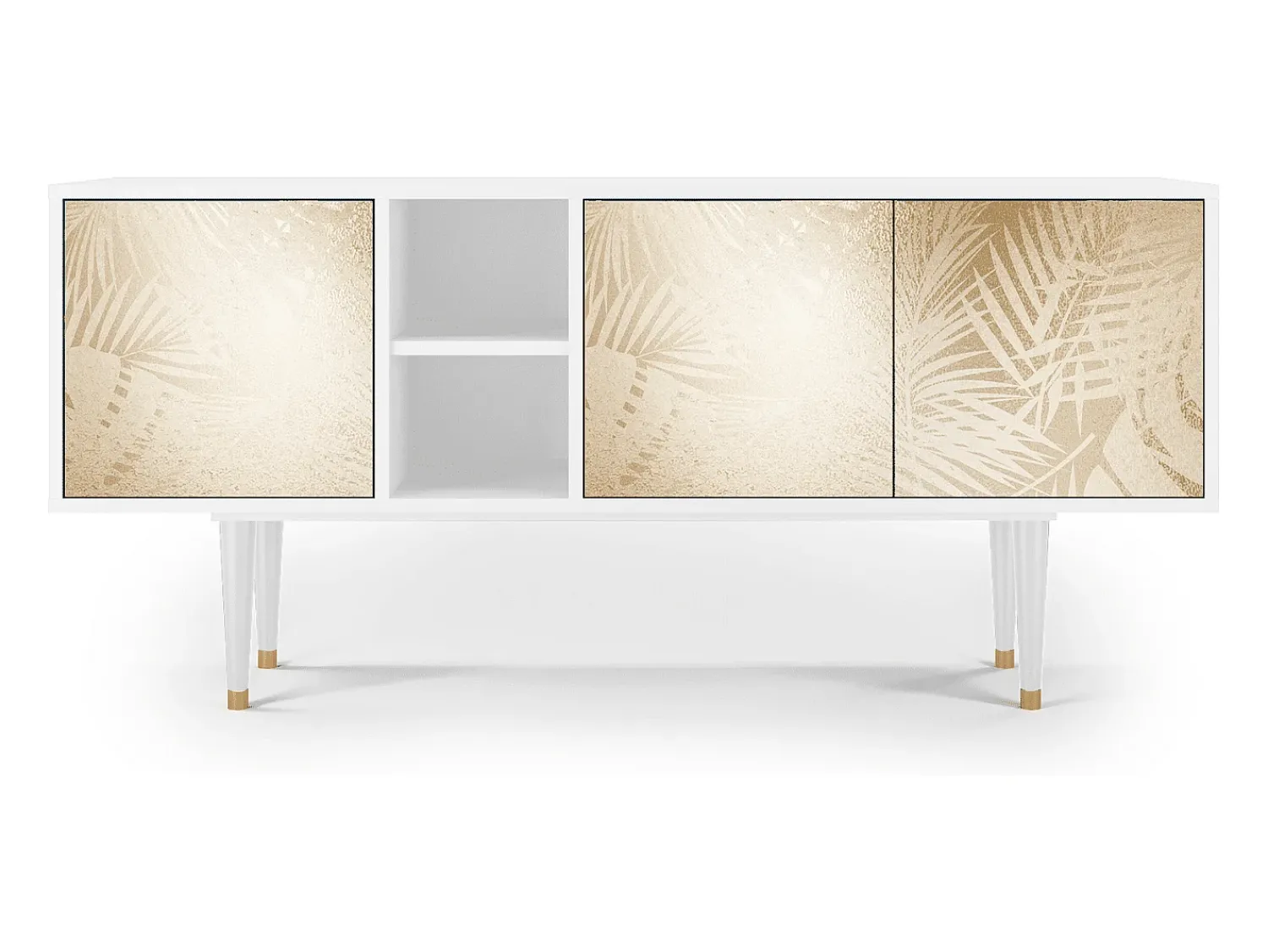 Mueble de TV - 150х69х41 cm - T5 - Plant of the Dessert, Branco^ Móvel De Tv