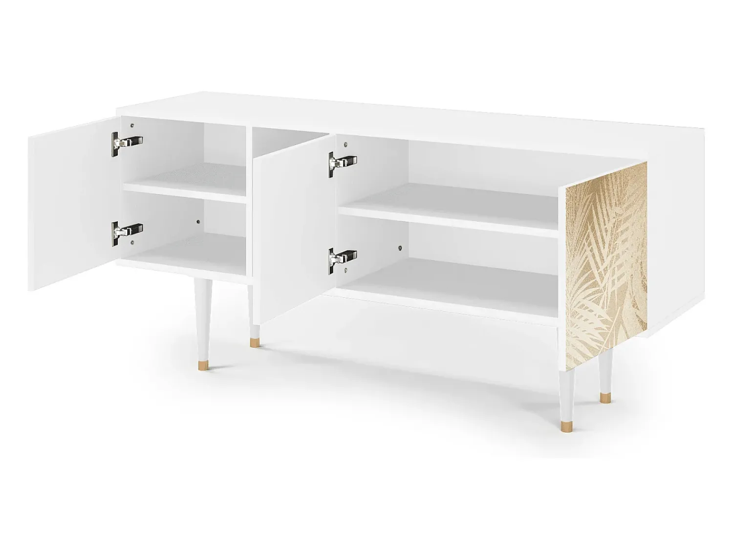 Mueble de TV - 150х69х41 cm - T5 - Plant of the Dessert, Branco^ Móvel De Tv
