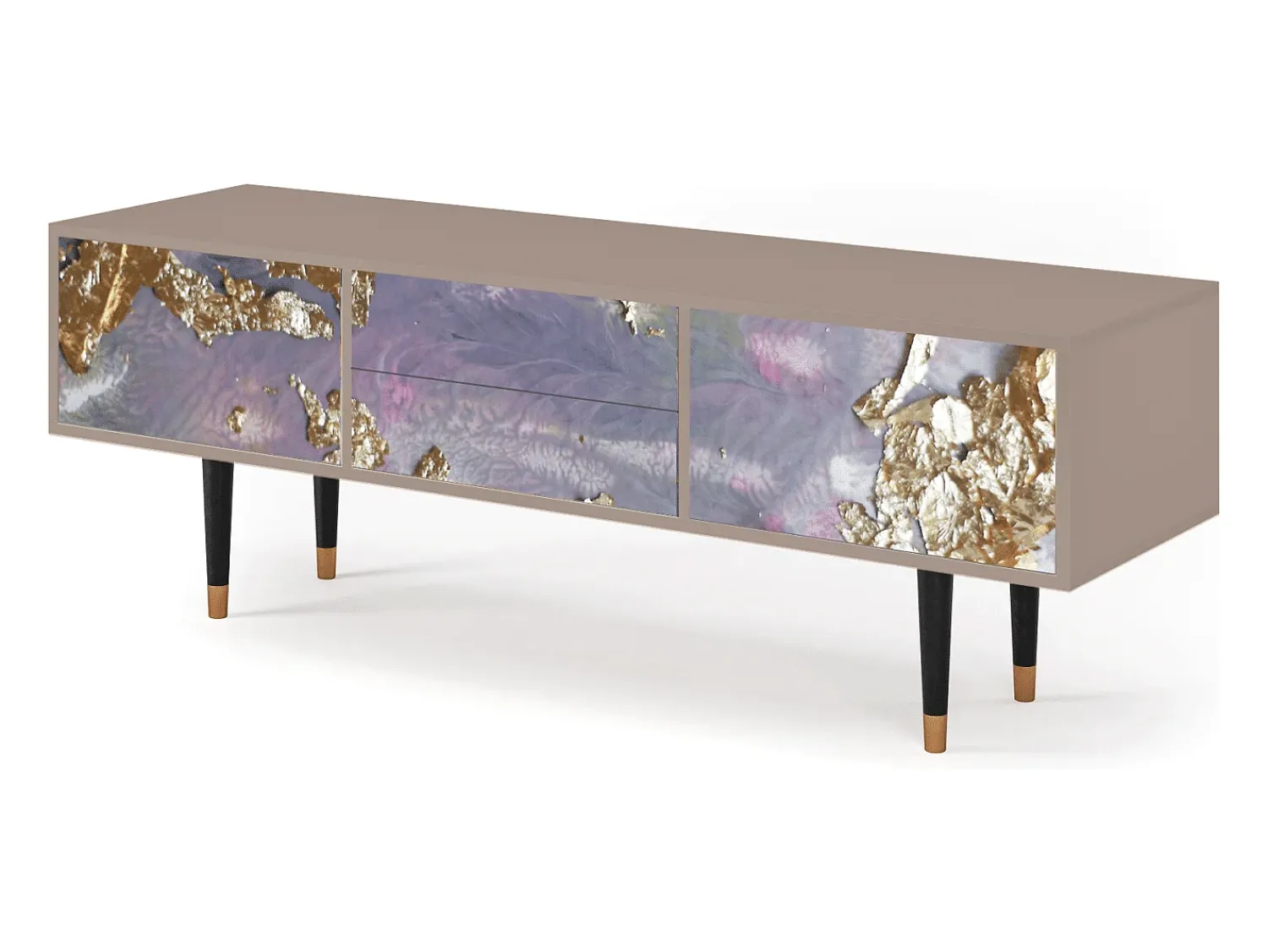New Mueble de TV - 170х59х48 cm - T4 - Planet Earth, Latte Bege