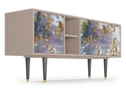 Móvel De Tv| Mueble de TV - 150х69х41 cm - T5 - Planet Earth, Latte Bege