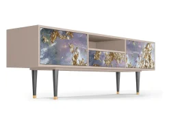 Clearance Mueble de TV - 170х59х41 cm - T6 - Planet Earth, Latte Bege