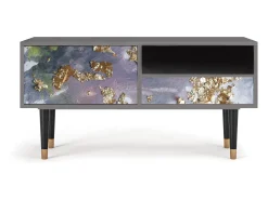 Mueble de TV - 115х59х48 cm - T3 - Planet Earth, Cinza^ Móvel De Tv