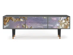 Outlet Mueble de TV - 170х59х48 cm - T4 - Planet Earth, Antracite Cinza antracite
