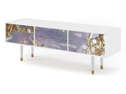 Mueble de TV - 170х59х48 cm - T4 - Planet Earth, Branco^ Móvel De Tv