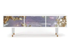 Mueble de TV - 170х59х48 cm - T4 - Planet Earth, Branco^ Móvel De Tv