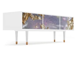 Mueble de TV - 170х59х48 cm - T4 - Planet Earth, Branco^ Móvel De Tv