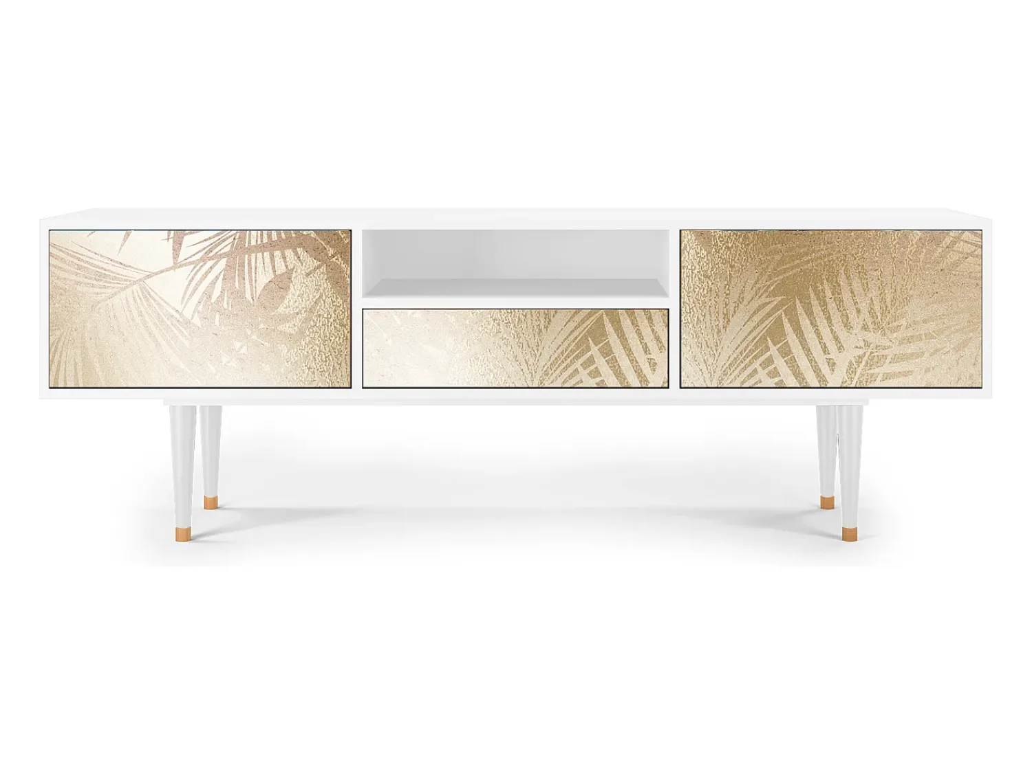 Mueble de TV - 170х59х41 cm - T6 - Plant of the Dessert, Branco^ Móvel De Tv