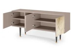 Móvel De Tv| Mueble de TV - 150х69х41 cm - T5 - Plant of the Dessert, Latte Bege