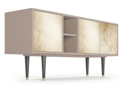 Móvel De Tv| Mueble de TV - 150х69х41 cm - T5 - Plant of the Dessert, Latte Bege