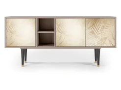Móvel De Tv| Mueble de TV - 150х69х41 cm - T5 - Plant of the Dessert, Latte Bege
