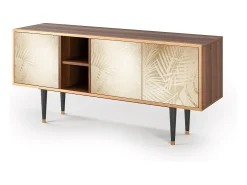 Mueble de TV - 150х69х41 cm - T5 - Plant of the Dessert, Nogueira^ Móvel De Tv