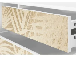 Móvel De Tv* Mueble de TV - 170х59х48 cm - T4 - Plant of the Dessert, Branco Bege