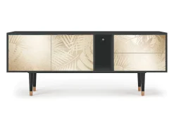 Móvel De Tv* Mueble de TV - 170х69х48 cm - T1 - Plant of the Dessert, Antracite Cinza antracite