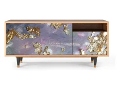 Mueble de TV - 125х56х41 cm - T7 - Planet Earth, Nogueira^ Móvel De Tv