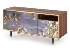 Mueble de TV - 125х56х41 cm - T7 - Planet Earth, Nogueira^ Móvel De Tv