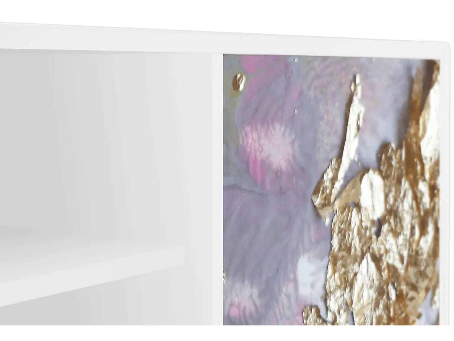 Móvel De Tv* Mueble de TV - 170х69х48 cm - T2 - Planet Earth, Branco Bege