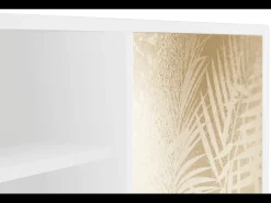 Móvel De Tv* Mueble de TV - 170х69х48 cm - T2 - Plant of the Dessert, Branco Bege
