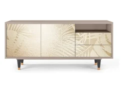 Clearance Mueble de TV - 125х56х41 cm - T7 - Plant of the Dessert, Latte Bege