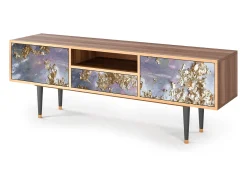 Mueble de TV - 170х59х41 cm - T6 - Planet Earth, Nogueira^ Móvel De Tv