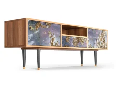 Mueble de TV - 170х59х41 cm - T6 - Planet Earth, Nogueira^ Móvel De Tv