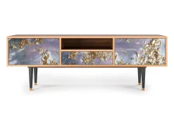 Mueble de TV - 170х59х41 cm - T6 - Planet Earth, Nogueira^ Móvel De Tv