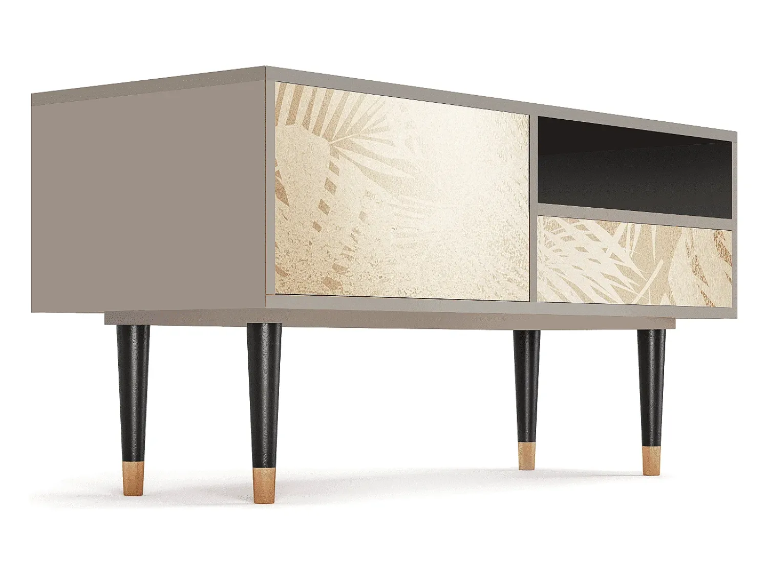 Mueble de TV - 115х59х48 cm - T3 - Plant of the Dessert, Areia^ Móvel De Tv