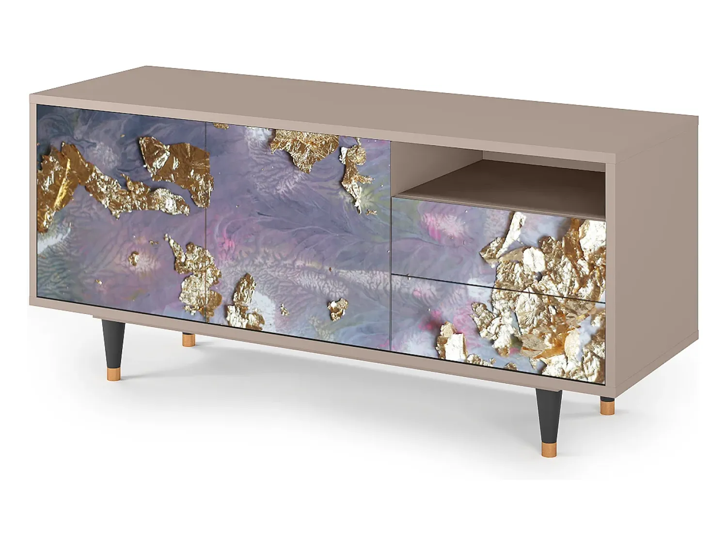 Mueble de TV - 125х56х41 cm - T7 - Planet Earth, Latte^ Móvel De Tv