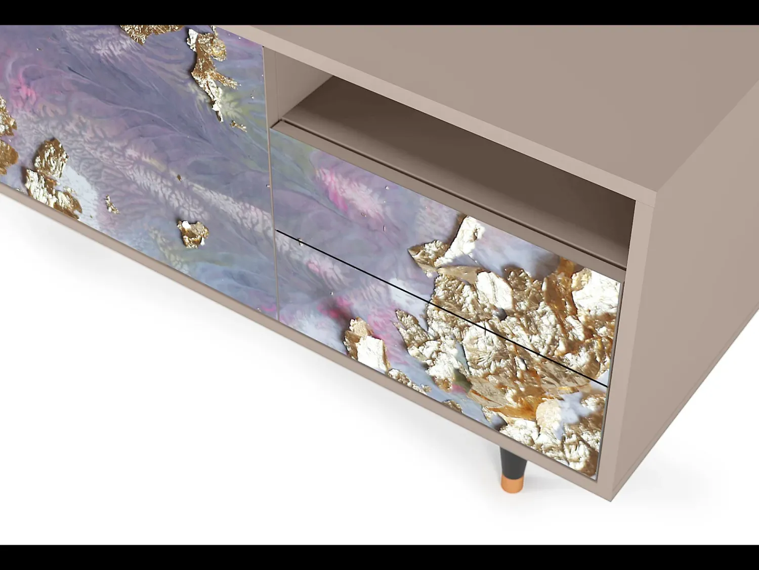 Mueble de TV - 125х56х41 cm - T7 - Planet Earth, Latte^ Móvel De Tv