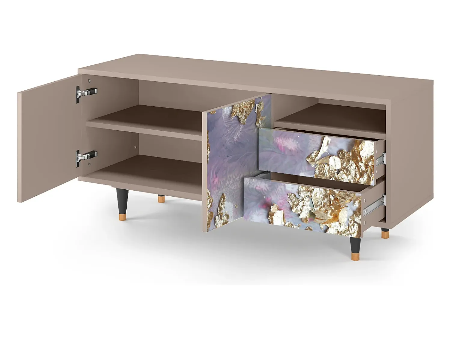 Mueble de TV - 125х56х41 cm - T7 - Planet Earth, Latte^ Móvel De Tv