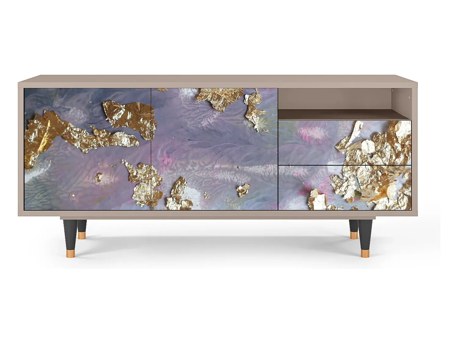 Mueble de TV - 125х56х41 cm - T7 - Planet Earth, Latte^ Móvel De Tv