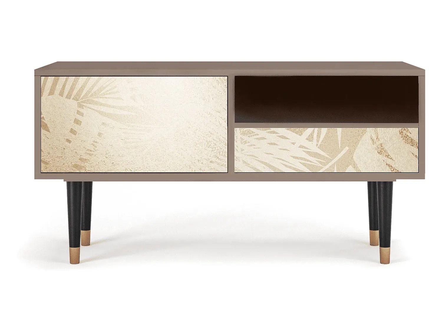Mueble de TV - 115х59х48 cm - T3 - Plant of the Dessert, Latte^ Móvel De Tv