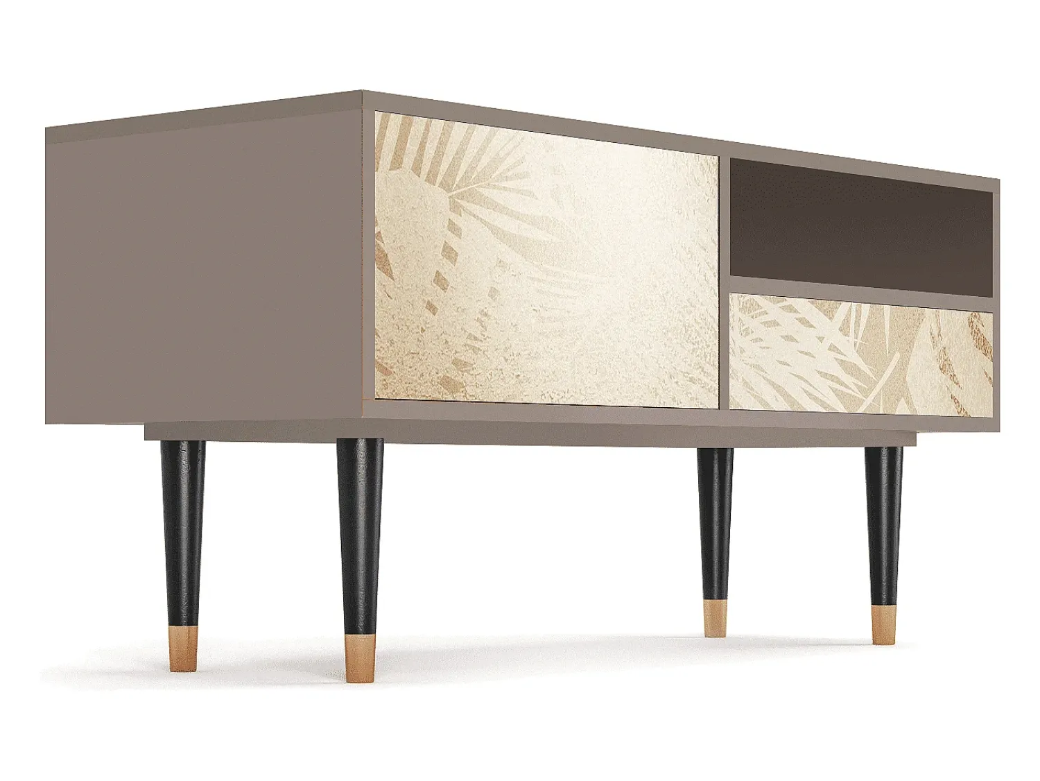 Mueble de TV - 115х59х48 cm - T3 - Plant of the Dessert, Latte^ Móvel De Tv