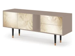 Móvel De Tv| Mueble de TV - 170х69х48 cm - T1 - Plant of the Dessert, Latte Bege