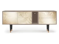 Móvel De Tv| Mueble de TV - 170х69х48 cm - T1 - Plant of the Dessert, Latte Bege