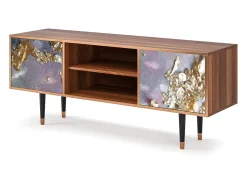 Online Mueble de TV - 170х69х48 cm - T2 - Planet Earth, Nogueira Castanho
