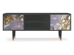 Mueble de TV - 170х69х48 cm - T2 - Planet Earth, Antracite Cinza antracite