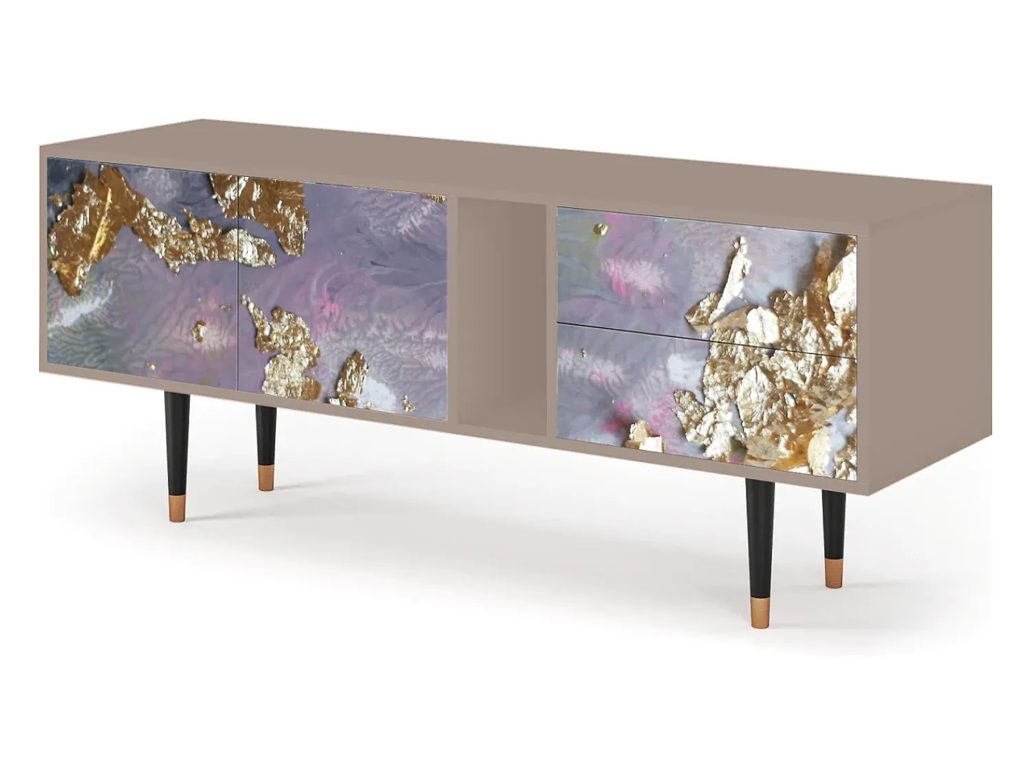 Discount Mueble de TV - 170х69х48 cm - T1 - Planet Earth, Latte Bege