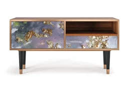 Mueble de TV - 115х59х48 cm - T3 - Planet Earth, Nogueira^ Móvel De Tv