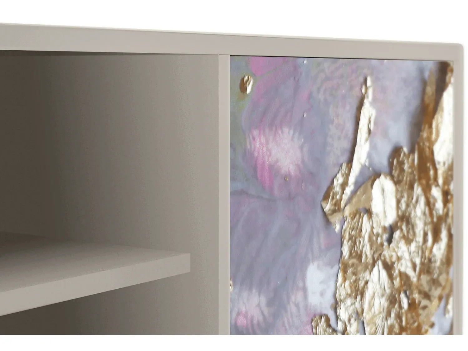 Outlet Mueble de TV - 170х69х48 cm - T2 - Planet Earth, Areia Bege