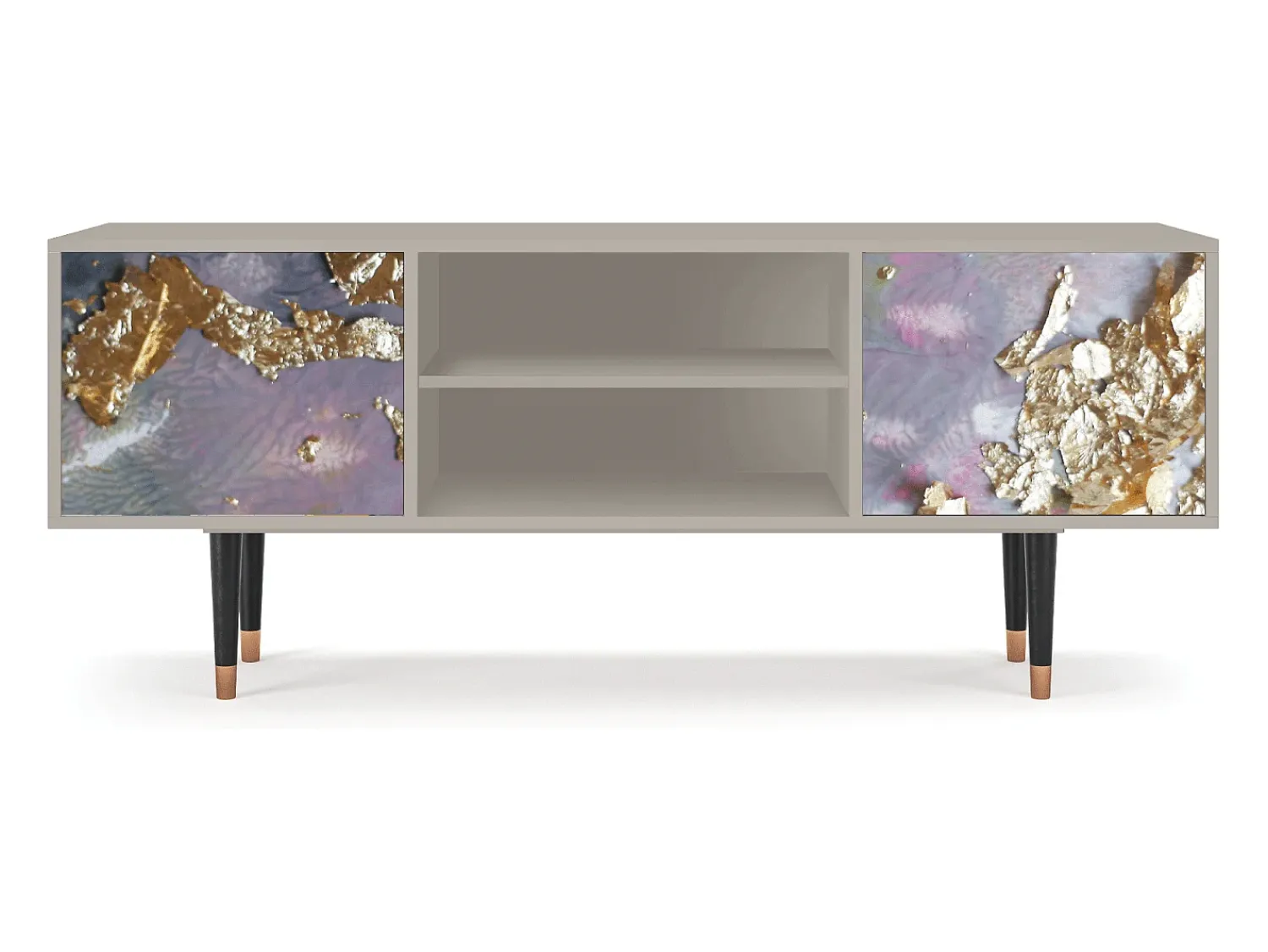 Outlet Mueble de TV - 170х69х48 cm - T2 - Planet Earth, Areia Bege