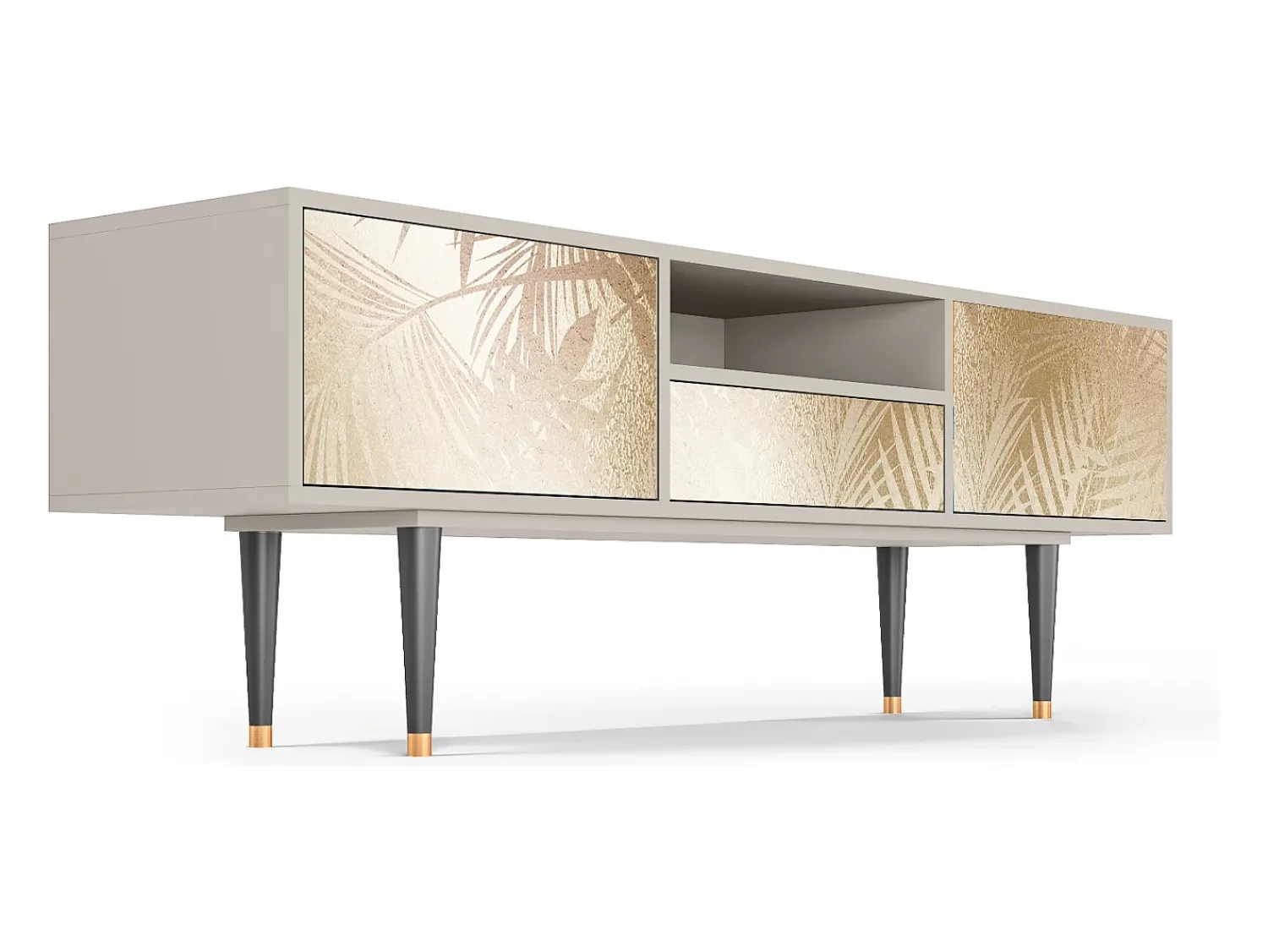 Outlet Mueble de TV - 170х59х41 cm - T6 - Plant of the Dessert, Areia Bege
