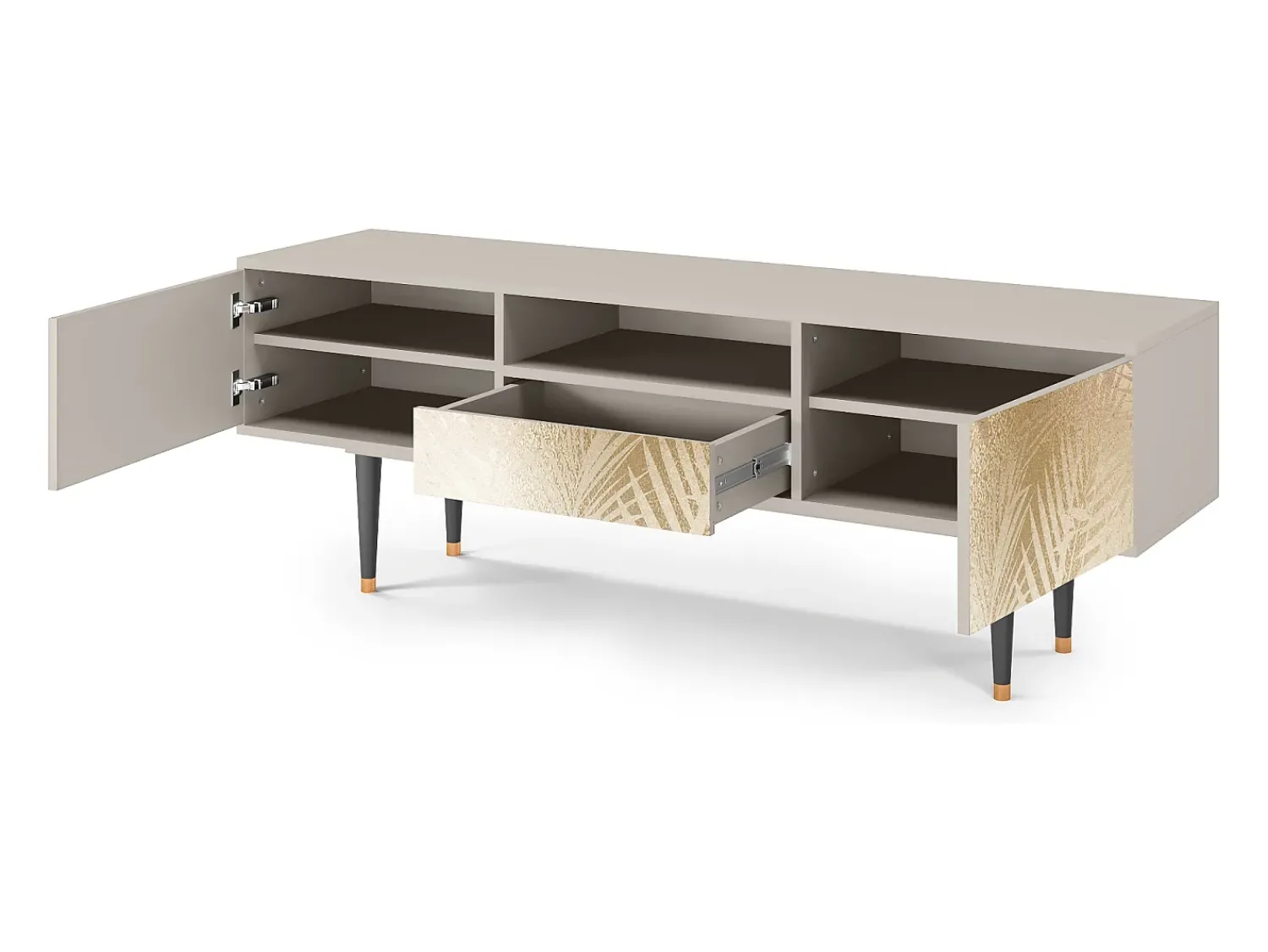 Outlet Mueble de TV - 170х59х41 cm - T6 - Plant of the Dessert, Areia Bege