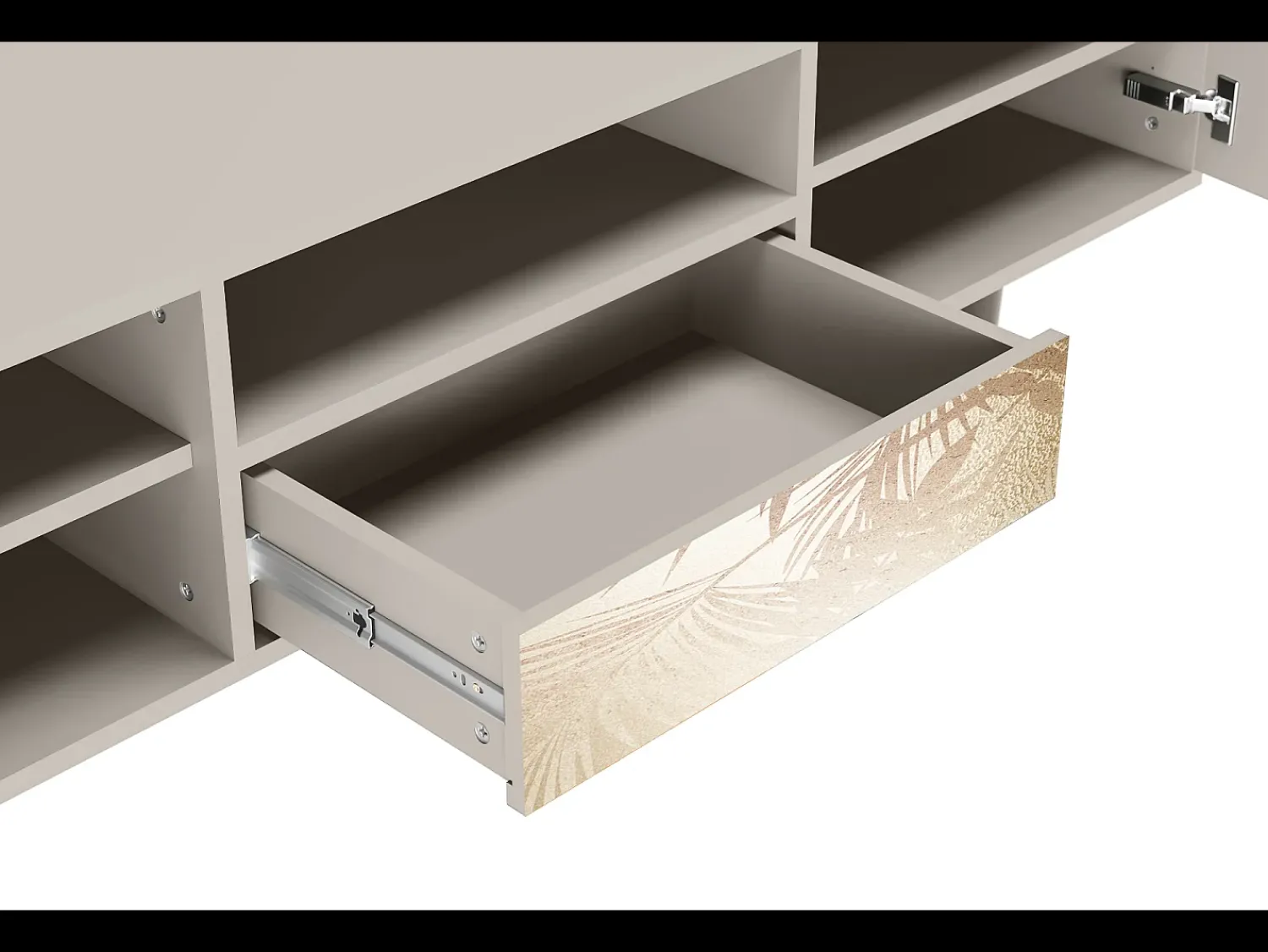 Outlet Mueble de TV - 170х59х41 cm - T6 - Plant of the Dessert, Areia Bege