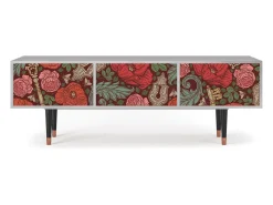 Mueble de TV - 170х59х48 cm - T4 - Poppy Garden, Cinza^ Móvel De Tv