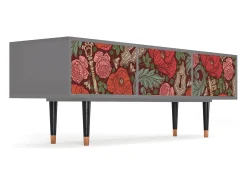 Mueble de TV - 170х59х48 cm - T4 - Poppy Garden, Cinza^ Móvel De Tv
