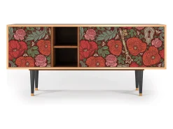 Sale Mueble de TV - 150х69х41 cm - T5 - Poppy Garden, Nogueira Castanho