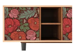 Sale Mueble de TV - 150х69х41 cm - T5 - Poppy Garden, Nogueira Castanho