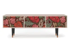 Móvel De Tv| Mueble de TV - 170х59х48 cm - T4 - Poppy Garden, Latte Bege