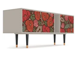 Mueble de TV - 170х69х48 cm - T1 - Poppy Garden, Areia Bege