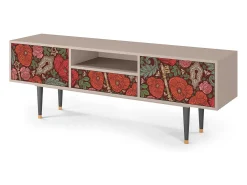 Móvel De Tv| Mueble de TV - 170х59х41 cm - T6 - Poppy Garden, Areia Bege